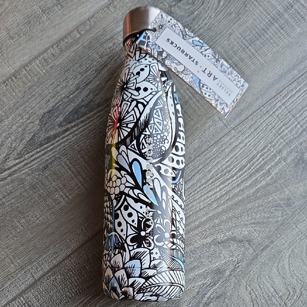 Starbucks Floral Patterned S'well NWT By Kelsey Montague